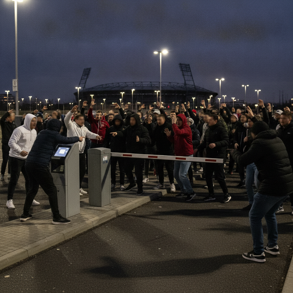 OL : les parkings-relais deviennent payants, la colère des supporters