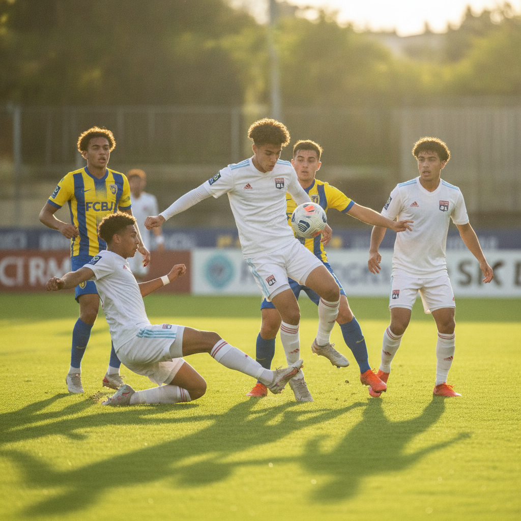 OL Académie : la réserve affrontera Mâcon 71 et le FCBJ en National 2 la saison prochaine