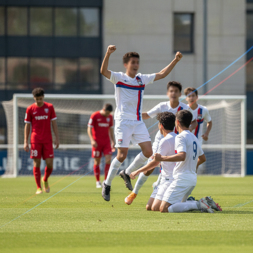 OL académie : les U17 lancent la saison avec un succès face à Torcy