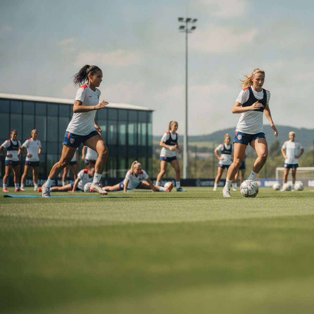 OL Lyonnes : la reprise estivale débute au centre d'entraînement de Décines
