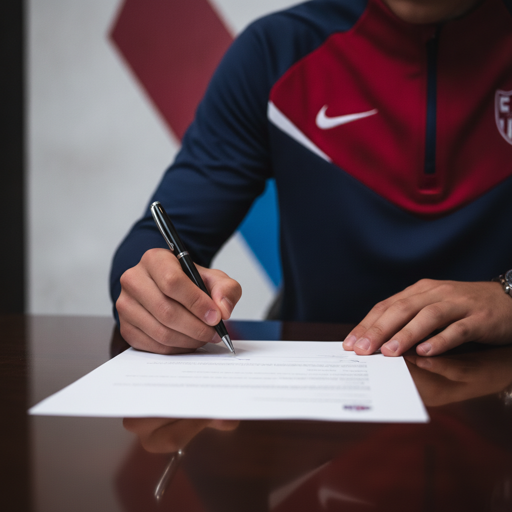 Mercato OL : Steeve Kango signe officiellement son premier contrat professionnel