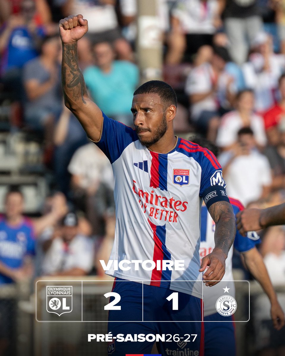 OL : victoire face à Servette FC en préparation, Slavia Prague samedi