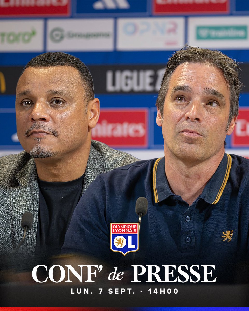 Mercato OL : Gerlinger et Louis-Jean face à la presse ce lundi