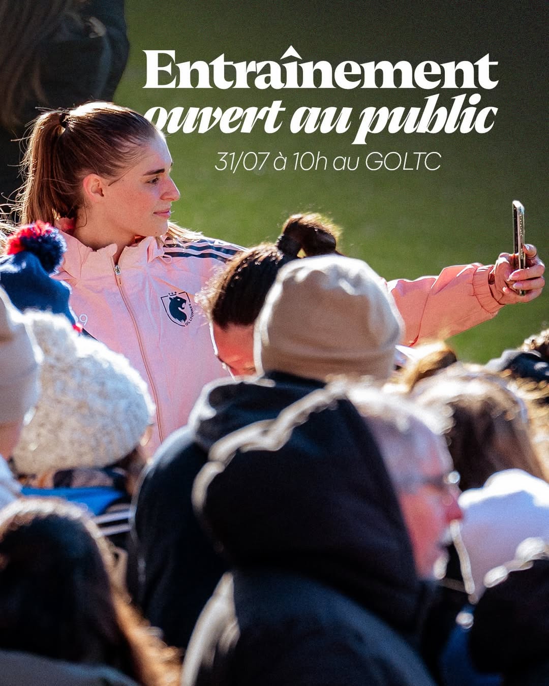 OL Lyonnes organise une séance d'entraînement ouverte au public le 31 juillet