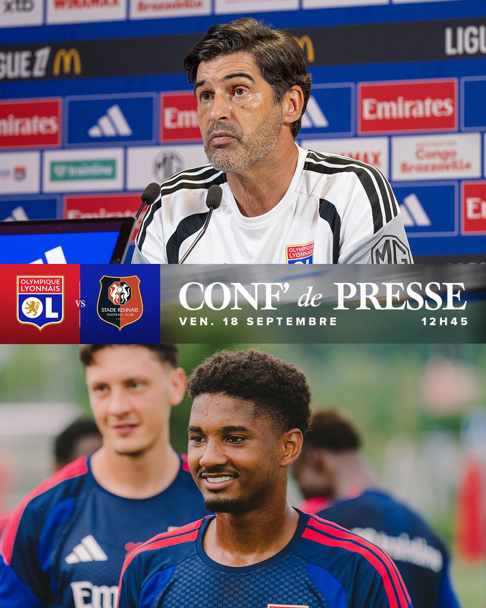 Conférence de presse OL : Abner et Paulo Fonseca avant la réception du Stade Rennais