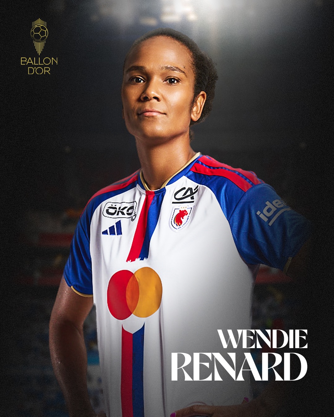 Ballon d'Or féminin : Wendie Renard égale un record avec sa 6e nomination