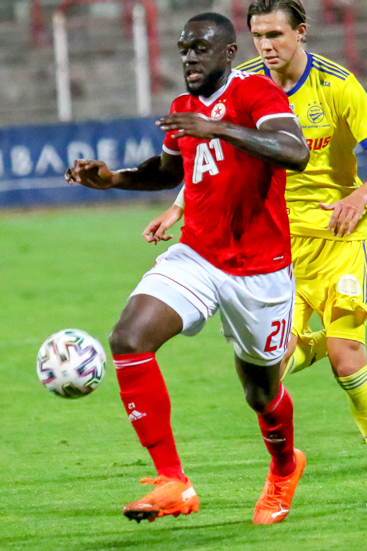 Amos Youga participe au stage UNFP en quête d'un nouveau club
